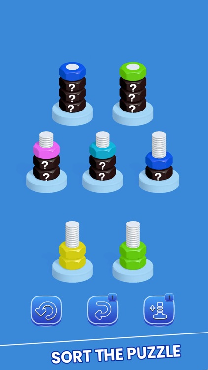 Sort Nuts & Bolts Master Game screenshot-4
