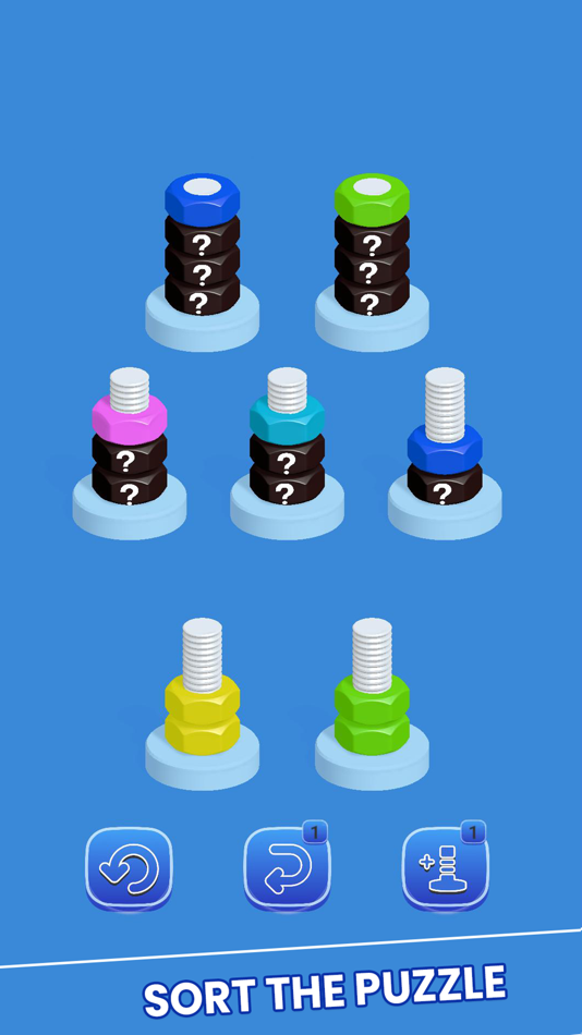 #5. Sort Nuts & Bolts Master Game (iOS) 由: Muhammad Faisal