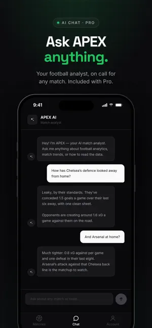 ApexSport AI Football Analysis screenshot 2