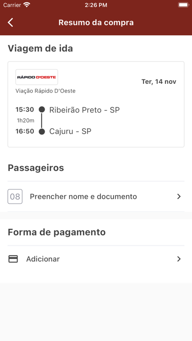 Rápido D’Oeste Screenshot