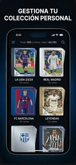 Captura de pantalla de SportDex: Sport Card Identify en iPhone 4