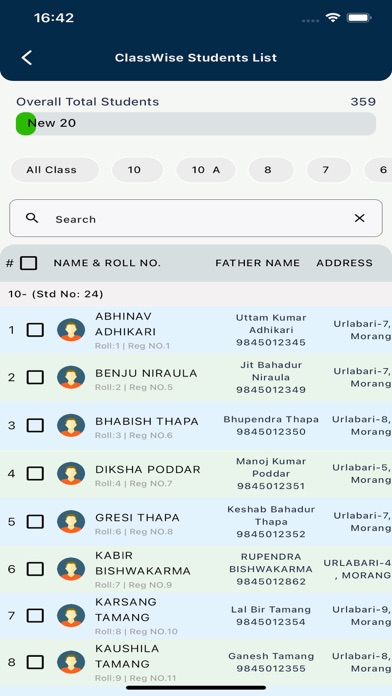 App screenshot