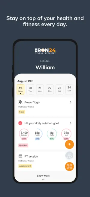 Iron 24 Fitness Recovery screenshot 2