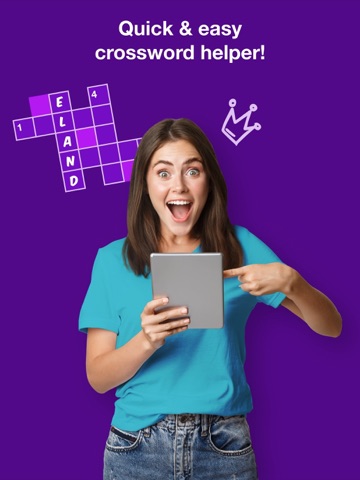 Crossword Solver Plus iPad screenshot