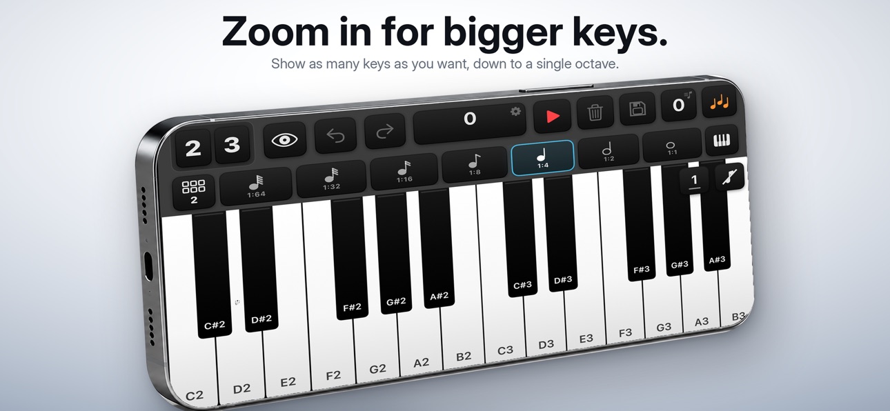 Screenshot 1 of Piano MIDI