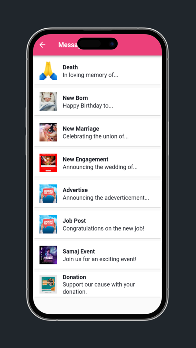 Screenshot 1 of Gadhvada Panchal Samaj App App