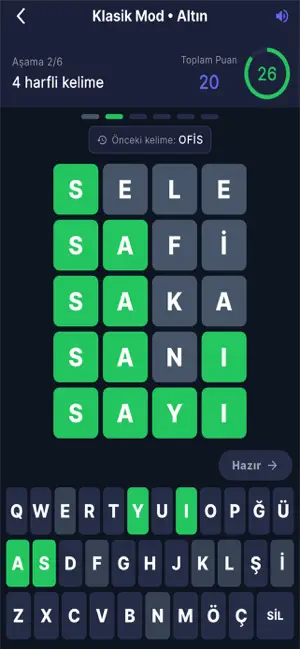 Kelime Çarpışması screenshot 1