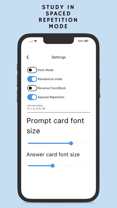 Flashcard Lab Screenshot