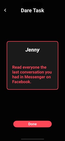 Party Games, Just Dares screenshot