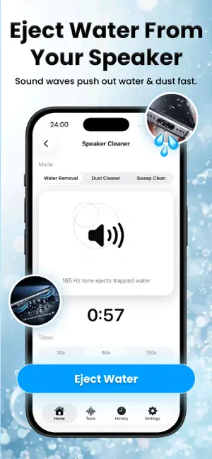 Speaker Cleaner, Eject Water screenshot 2