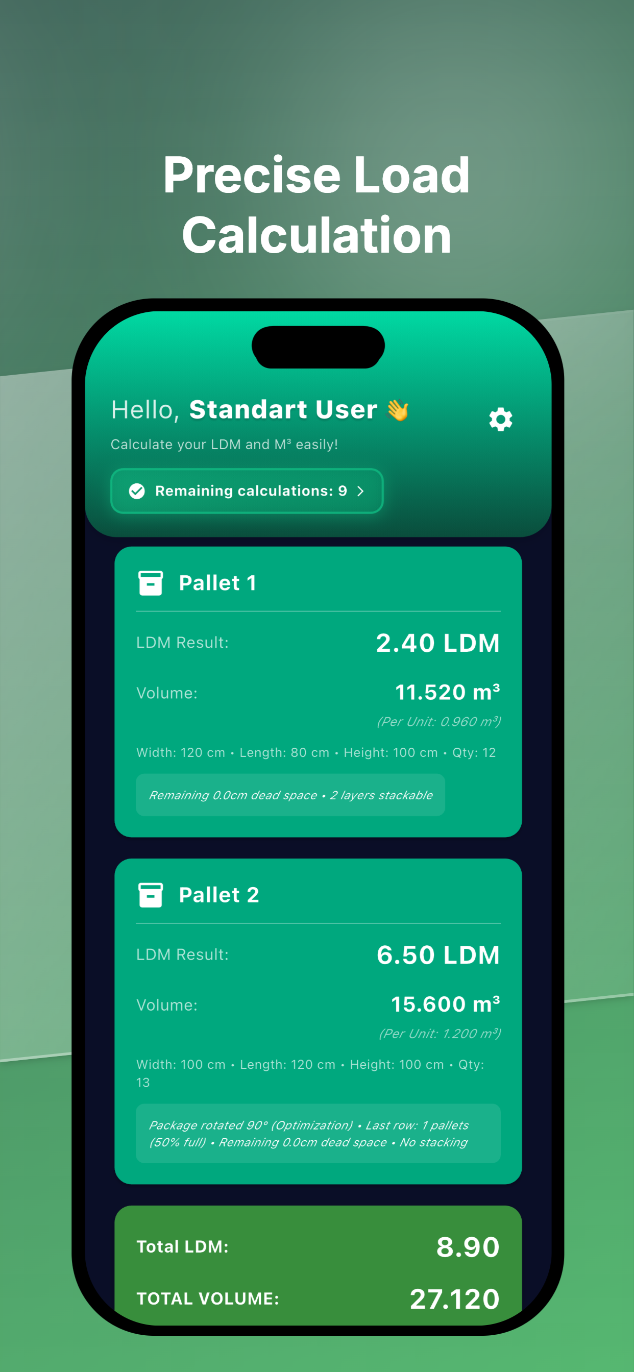 LDM Calculator