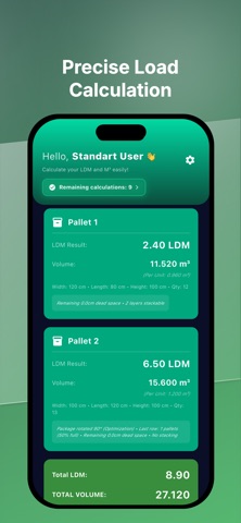 LDM Calculator iPhone screenshot