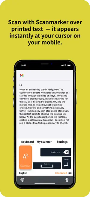 Scanmarker Keyboard screenshot 3