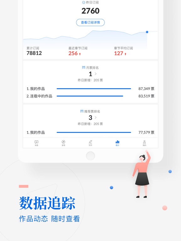 作家助手 iPad screenshot 4 - Productivity app
