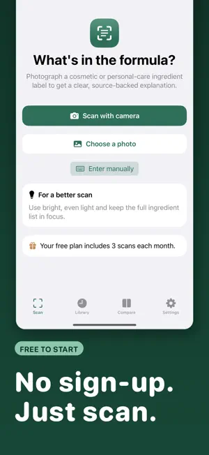 PLAINCI: Ingredient Checker screenshot 4