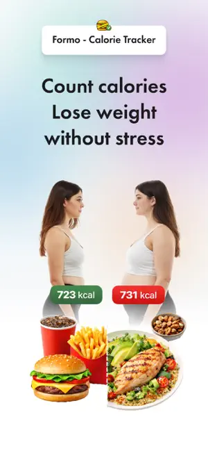 Formo - Calorie Counter iPhone screenshot 1