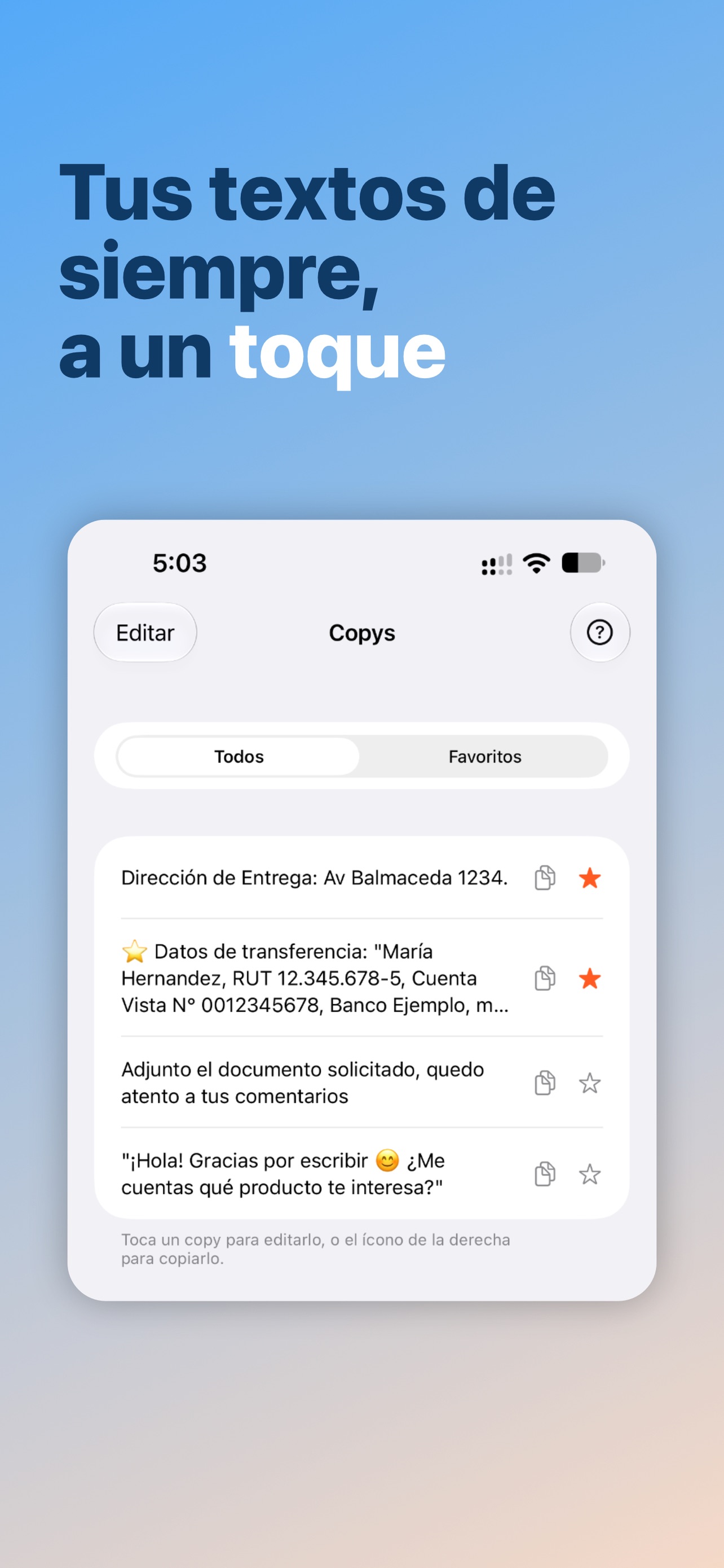 Screenshot 3 of Copys