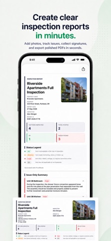 ProofNook: Inspection Reports iPhone screenshot