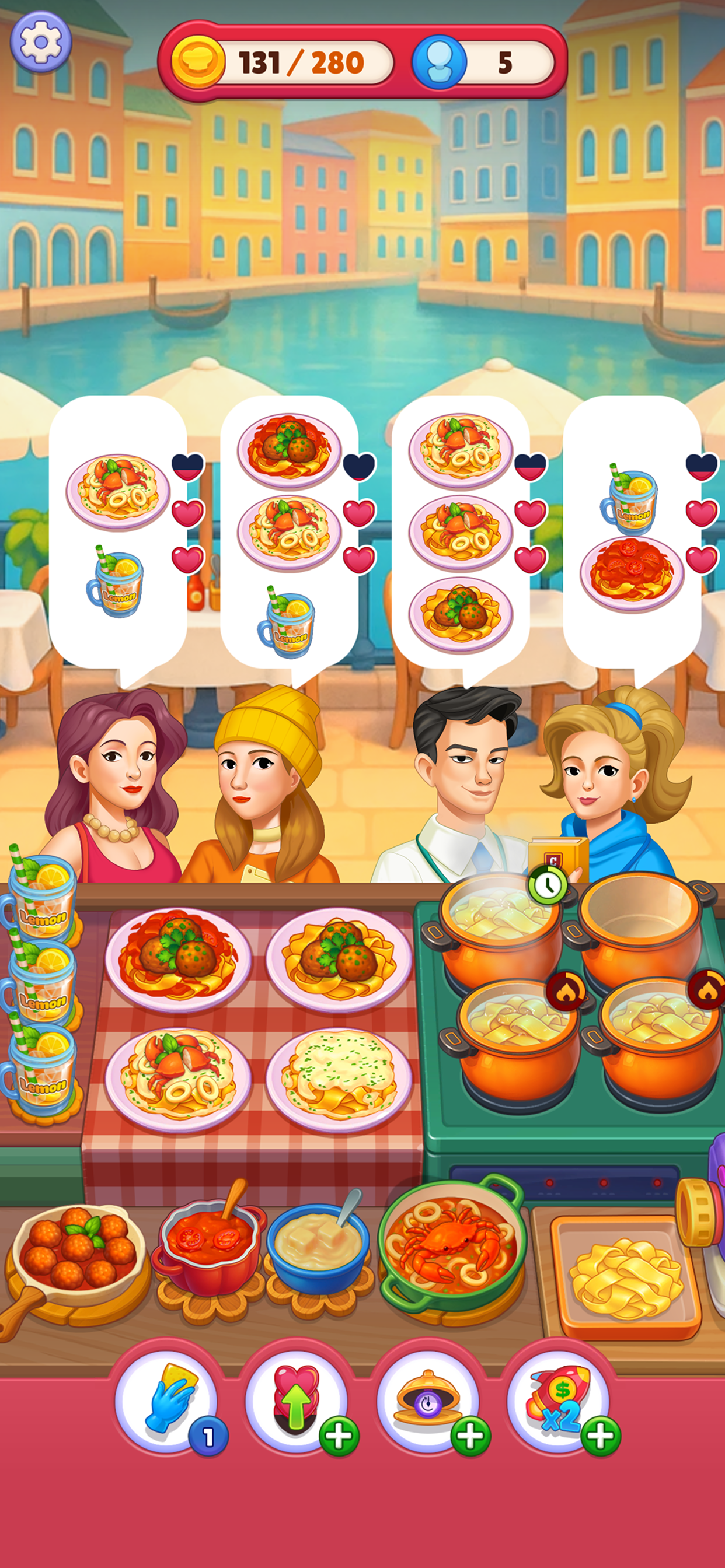 Cooking Craze: Kitchen Fever screenshot 2