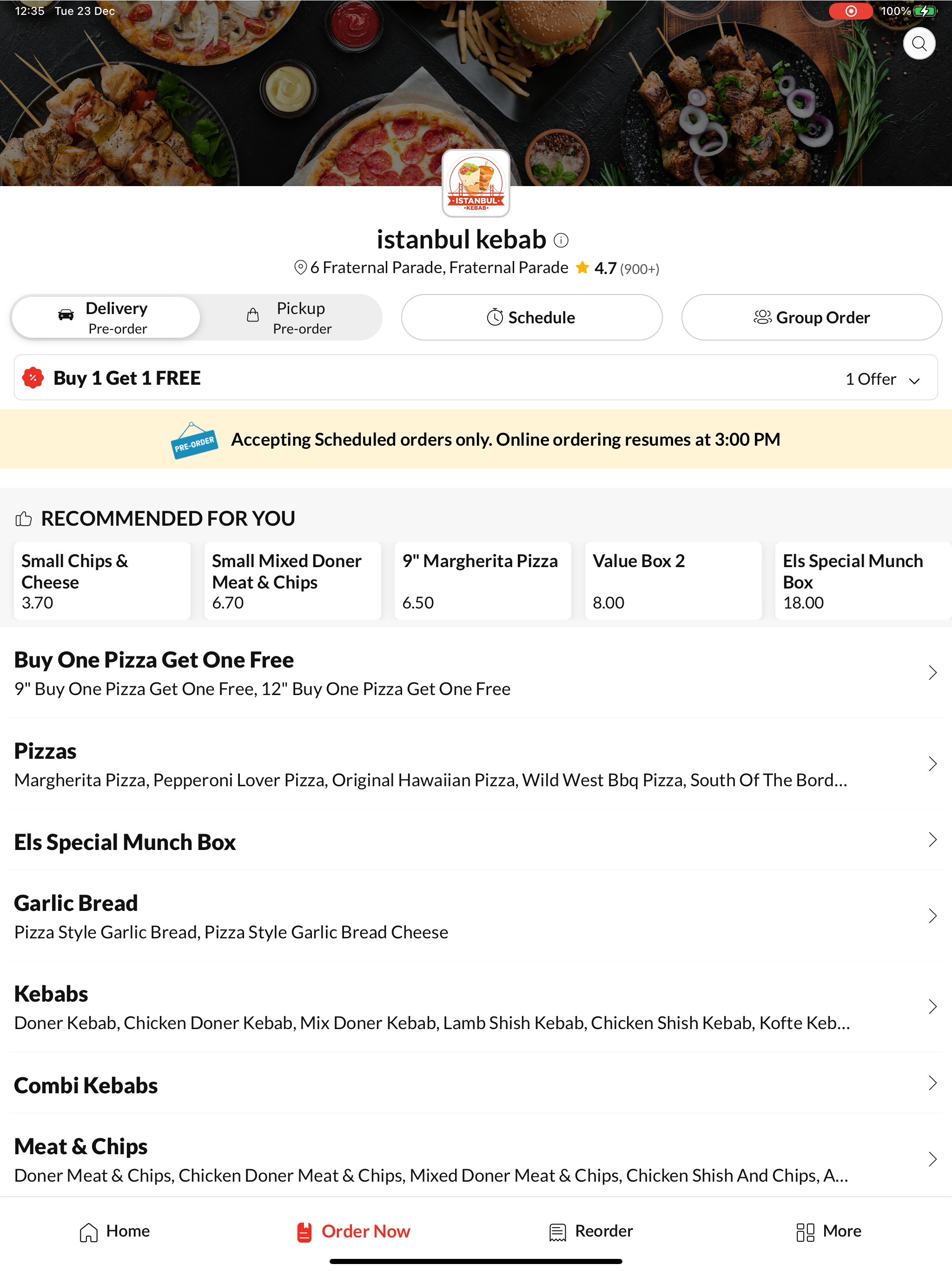 Istanbul kebab Fraternal screenshot 6