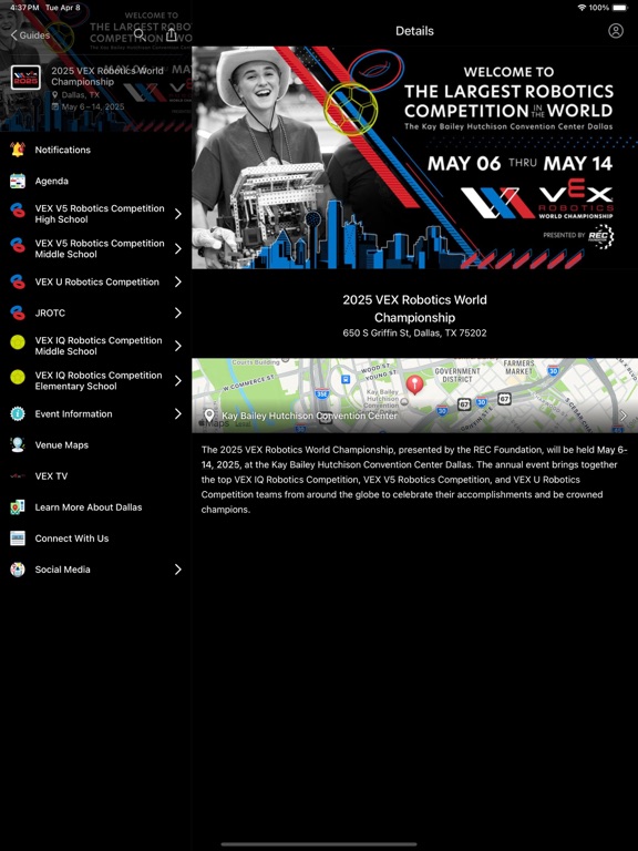 App screenshot