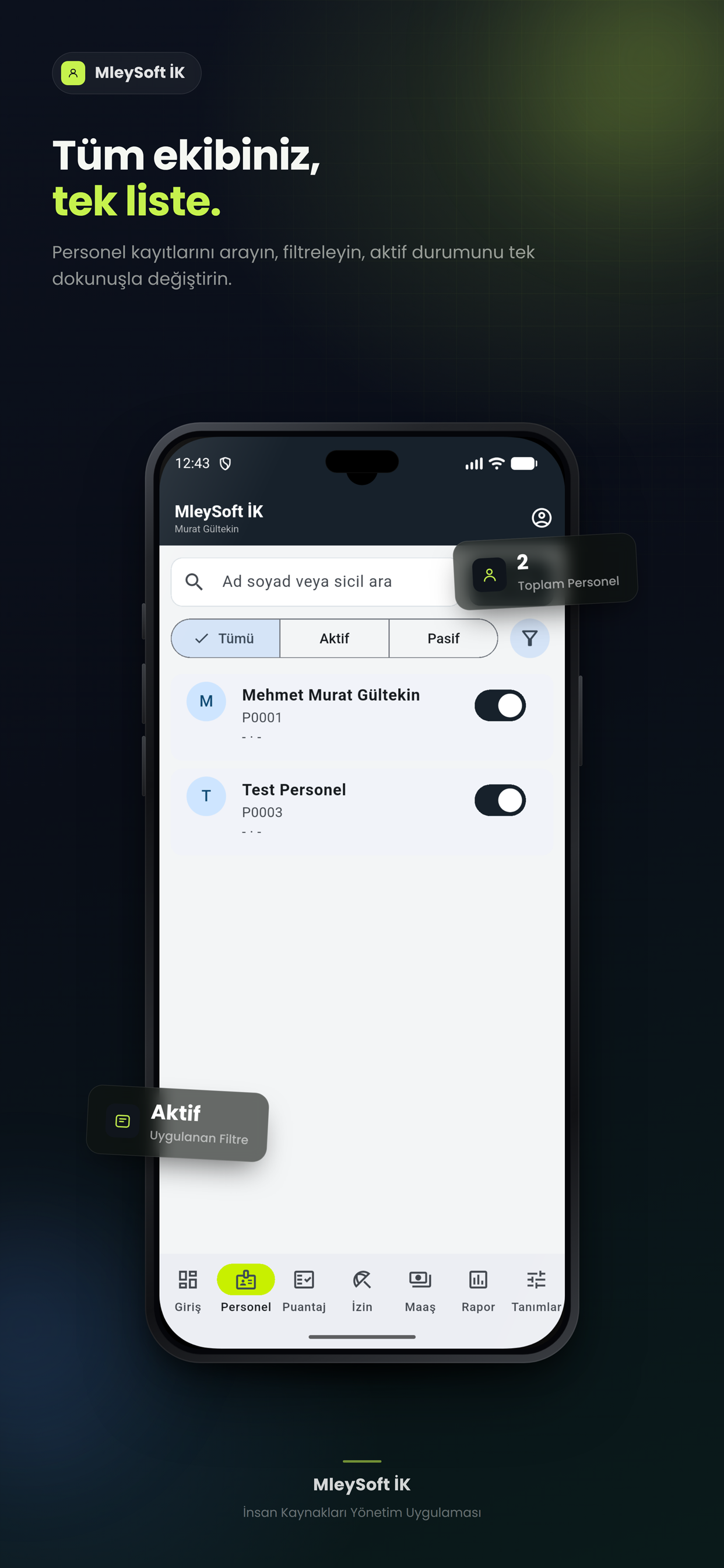 MleySoft İK screenshot 8