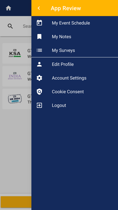 GTR Events Screenshot