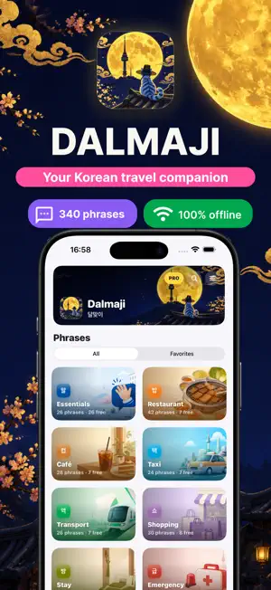 Dalmaji: Korean for Travel screenshot 1