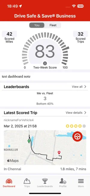 Drive Safe & Save® Business screenshot 1