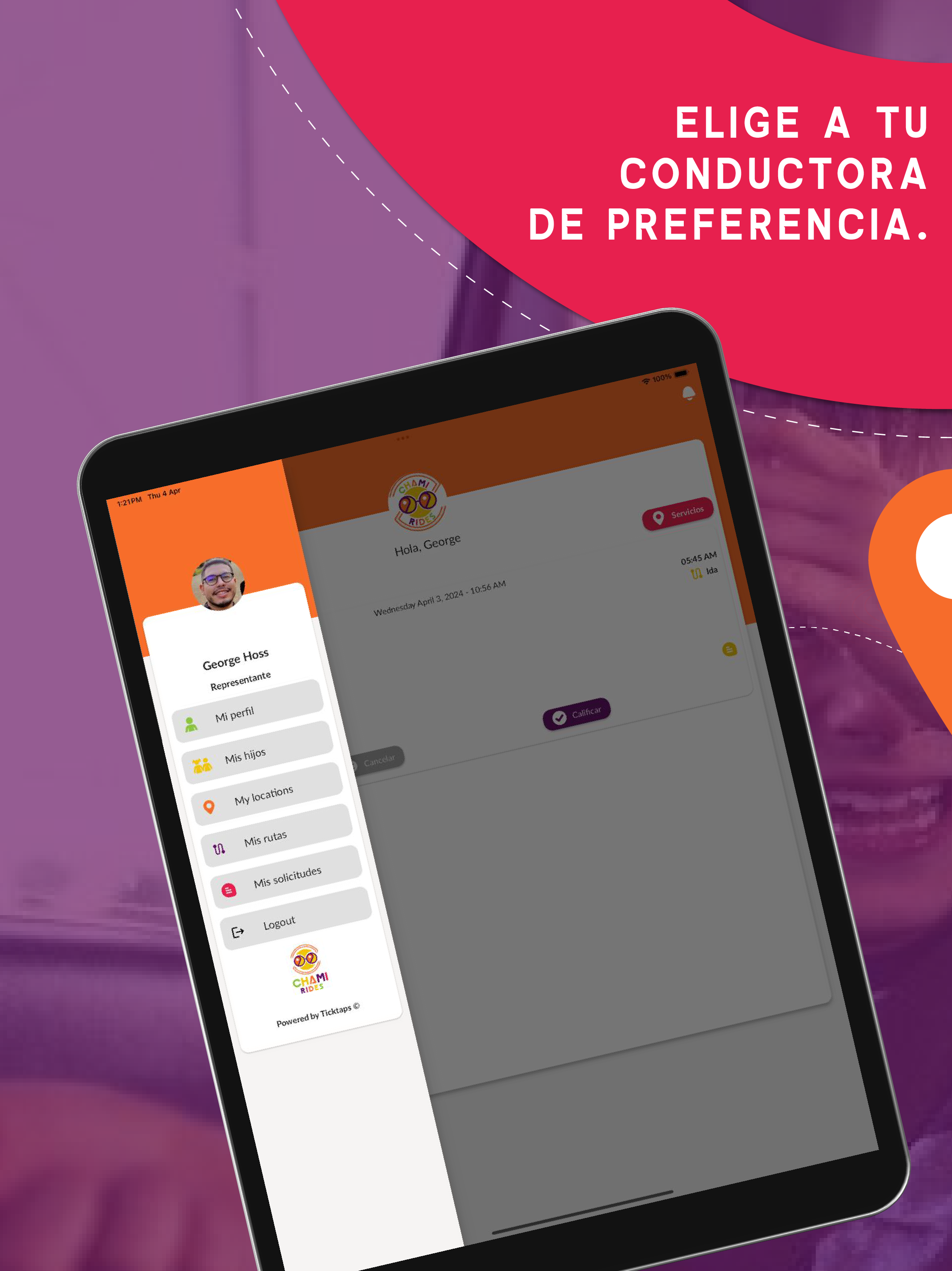 Chami Rides App screenshot 8