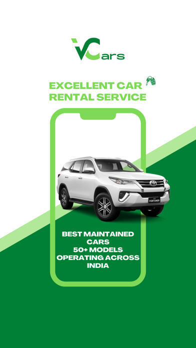VCars - Self Drive Car Rentals Screenshot