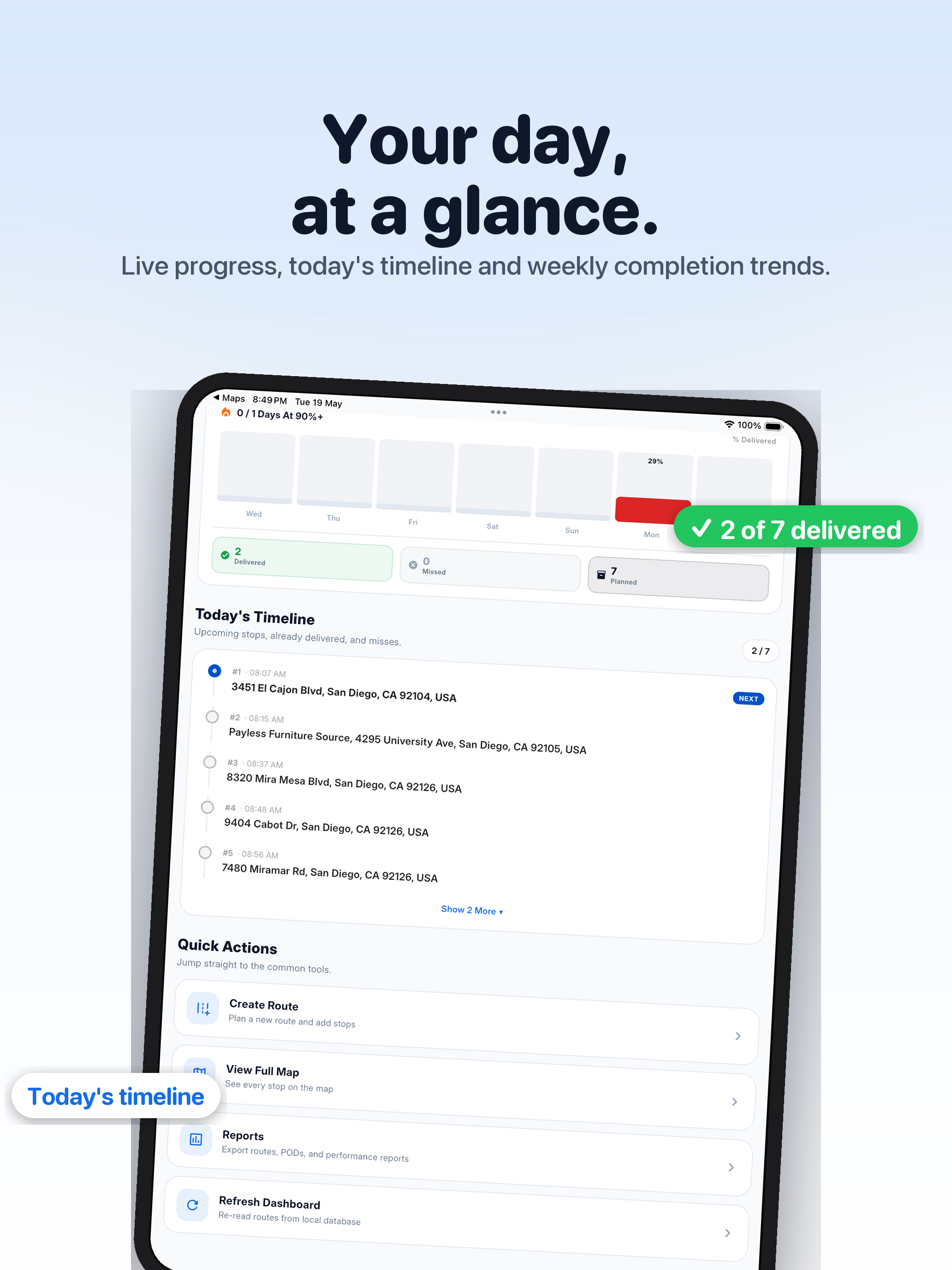 Bodha Multi Stop Route Planner screenshot 16