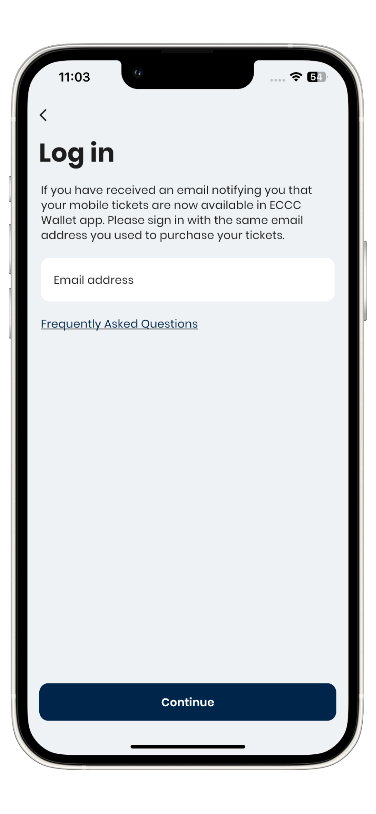 ECCC Wallet screenshot 2