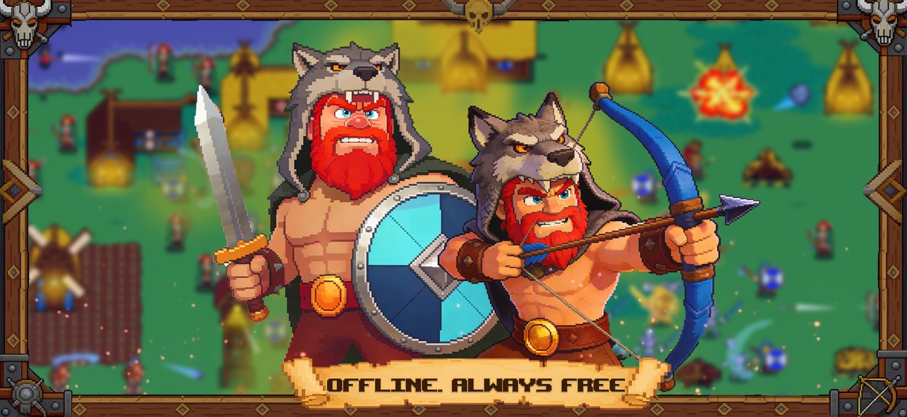 Viking Hero TD: Roguelike RTS iOS Mod IPA screenshot 6 - iOS game interface