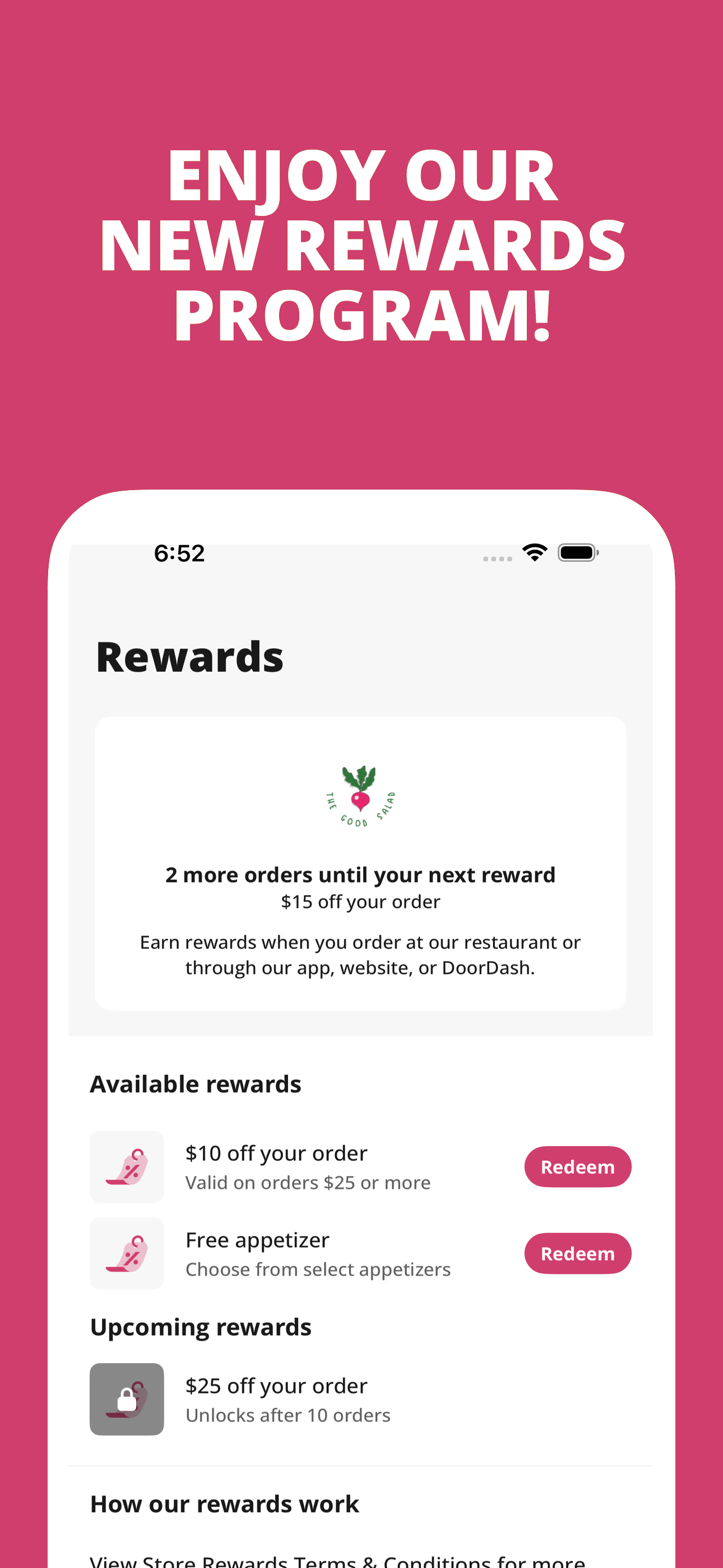 The Good Salad Restaurant screenshot 3