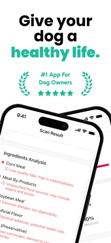 Pawl AI - Dog Food Scanner iPhone screenshot