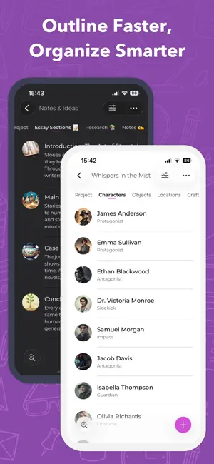 Story Planner for Writers screenshot 2