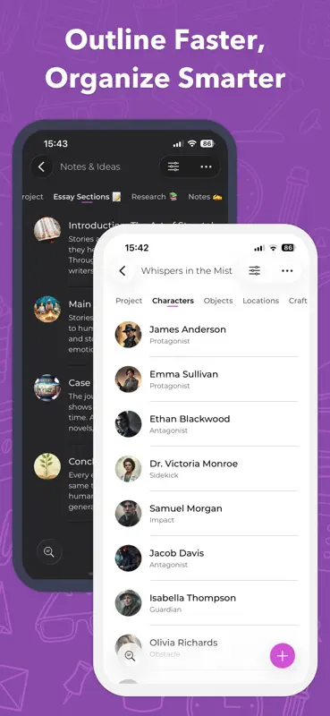 Story Planner for Writers screenshot 2 of 10