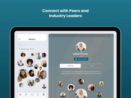 The LeaveLab iPad screenshot 5 - Social Networking app