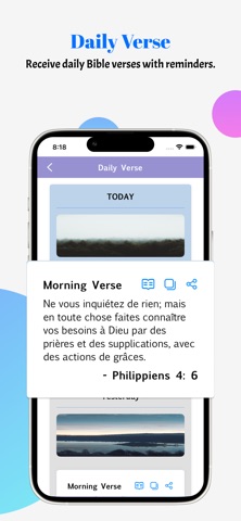 The Holy Bible, Louis Segond iPhone screenshot