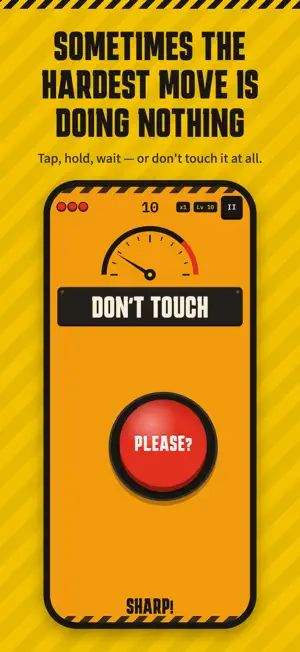Don't Press Me: Reflex Games screenshot 1