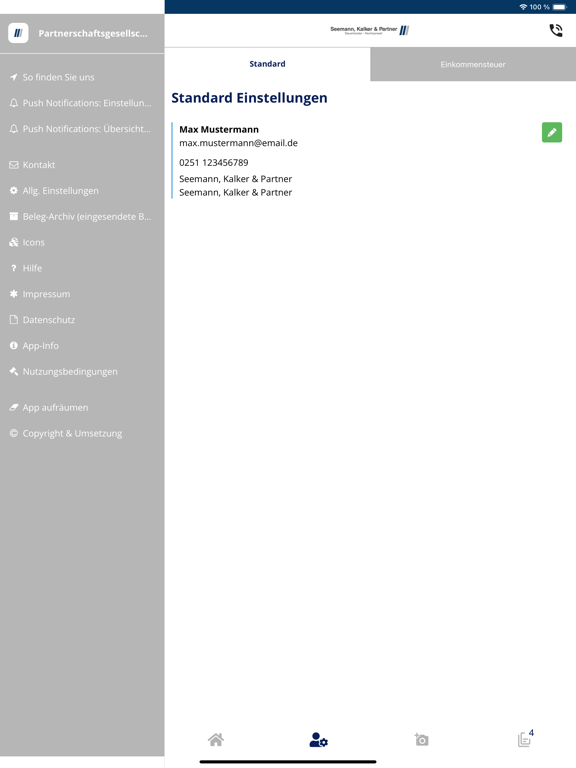 Screenshot #5 pour Seemann, Kalker & Partner App