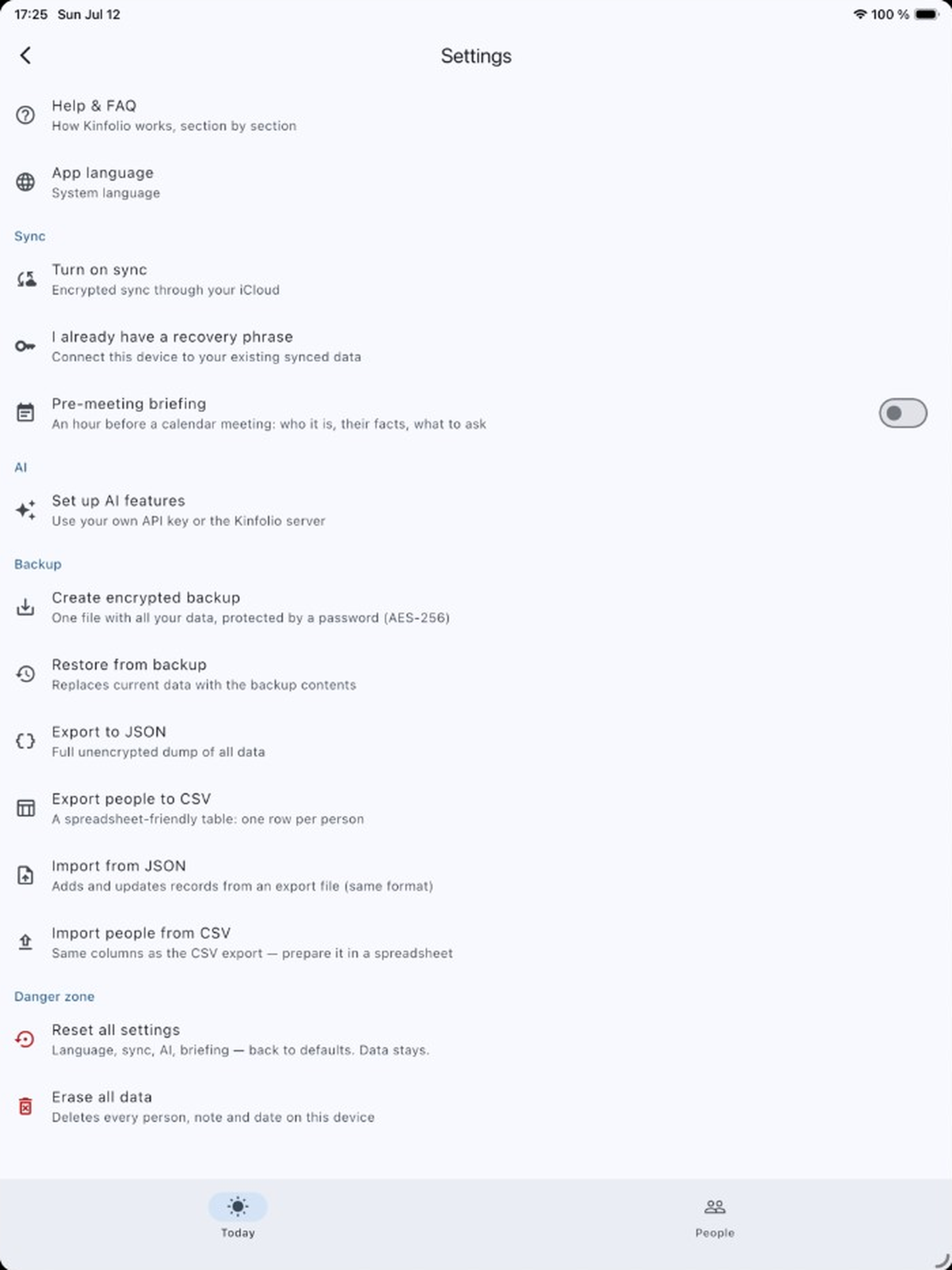Kinfolio screenshot 15