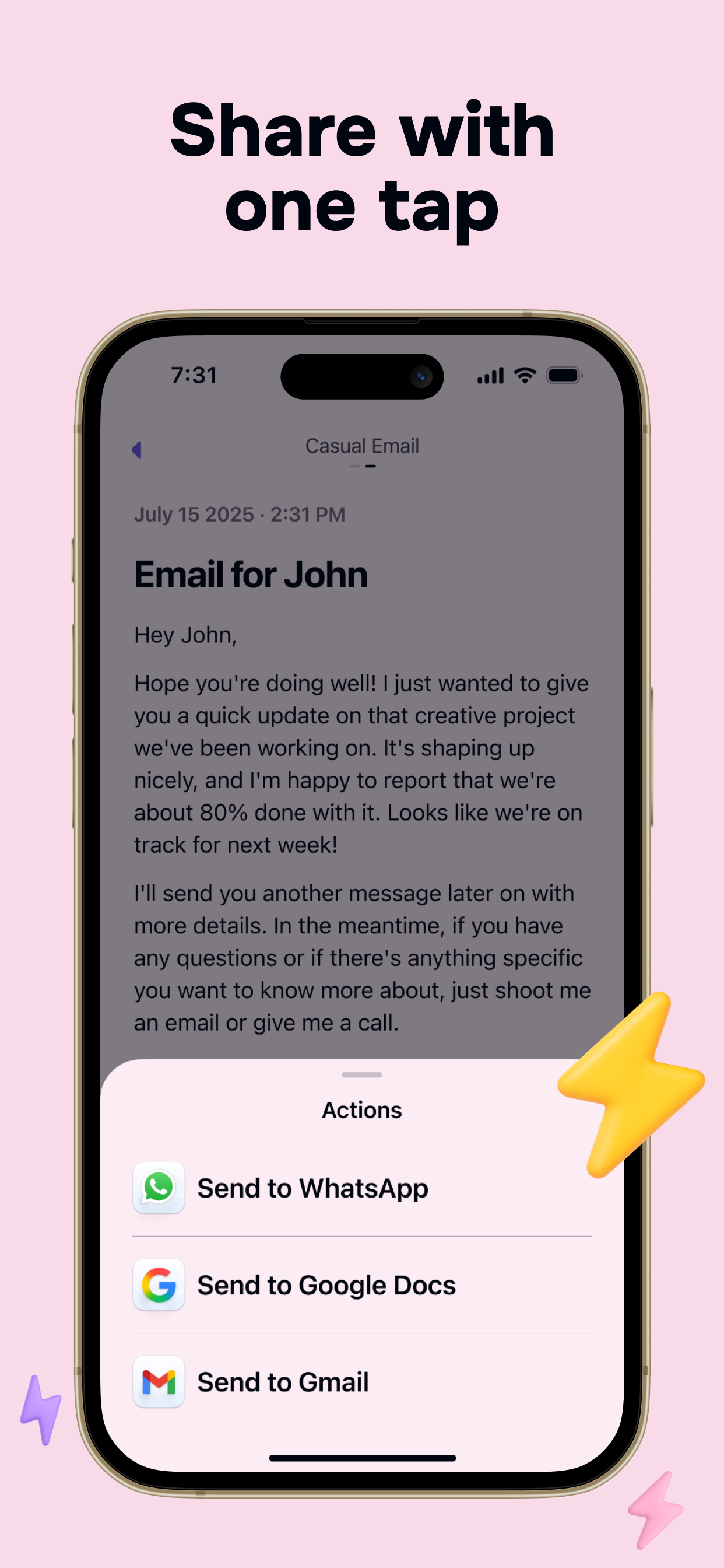 Letterly: AI Note Taker