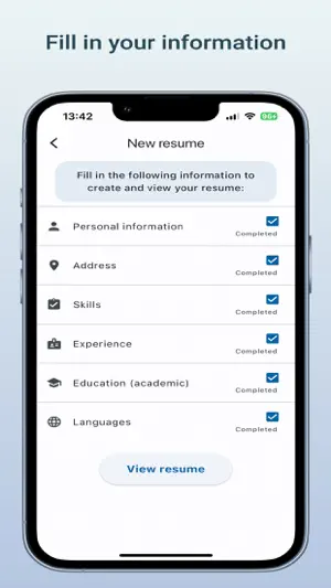 Resume Builder - CV Creator screenshot 2