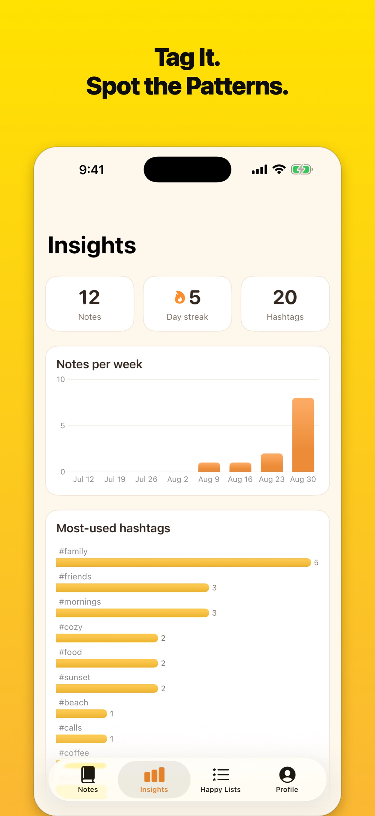 Screenshot 2 of Happy Journal: Gratitude Notes