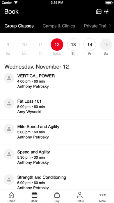 HT Performance Center iPhone screenshot 2 - Health & Fitness app
