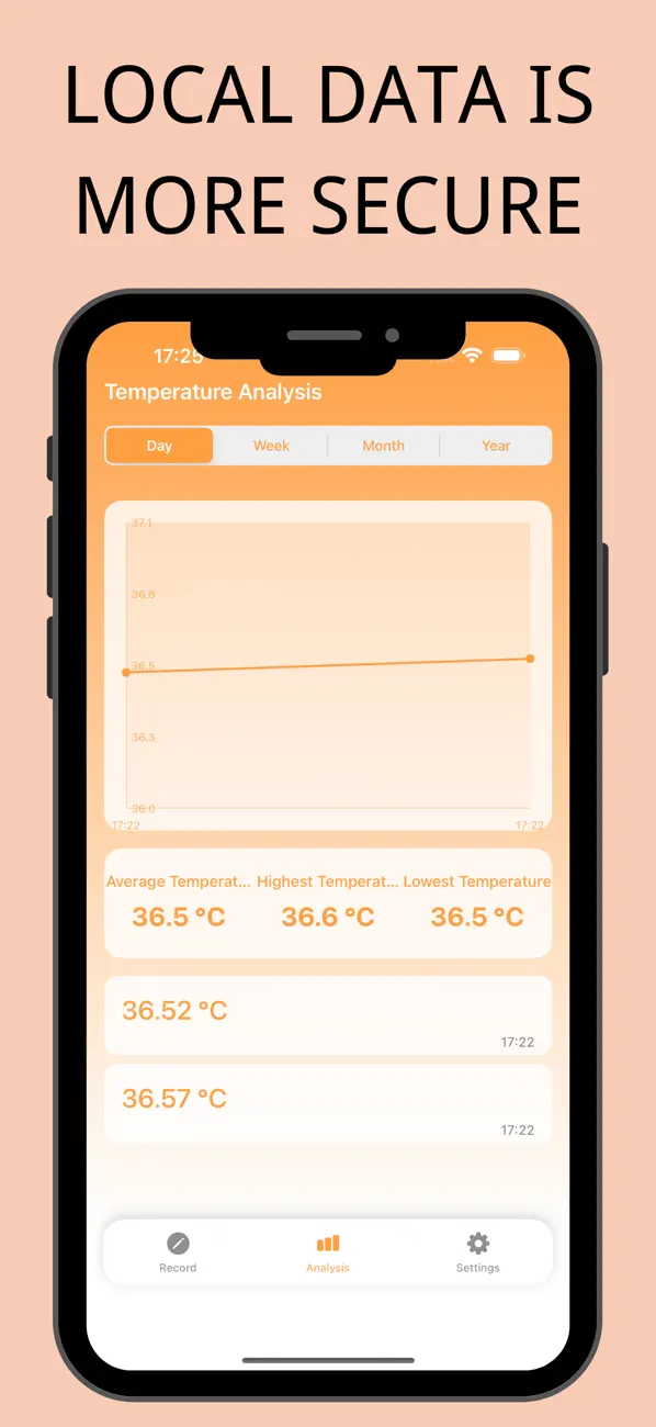 Screenshot #3 pour Temperature Record