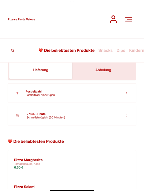 Screenshot #6 pour Pizza e Pasta Veloce