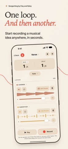 Songwriting by Clay and Kelsy screenshot 1